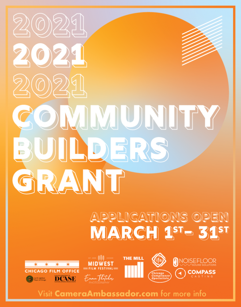 2021 Community Builders Grant. Applications Open March 1st -31st.