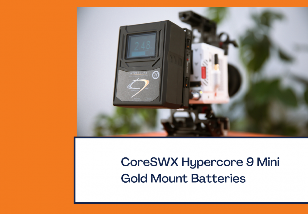 CoreSWX Hypercore 9 Mini Gold Mount Batteries