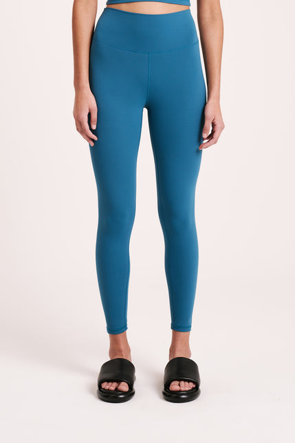 Shop Nude Active 7/8 Tights in Bluebottle