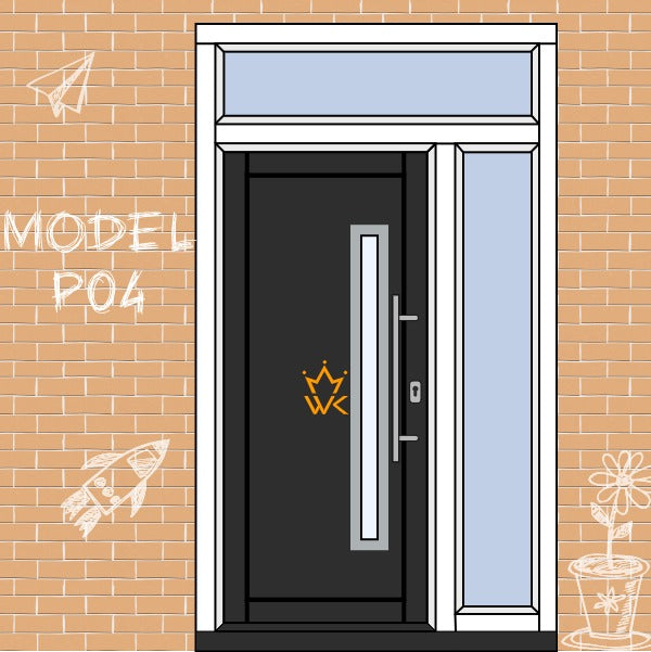 spreiding Polair Eindeloos Voordeur Model P04 – Window King