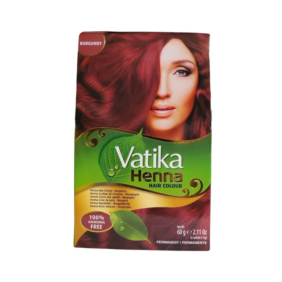 Buy VEDICAYURVEDA Henna Hair Color, Burgundy-Sachet Pack Hair Colour, No  Ammonia (Pack of 6) 10g Online at Low Prices in India - Amazon.in