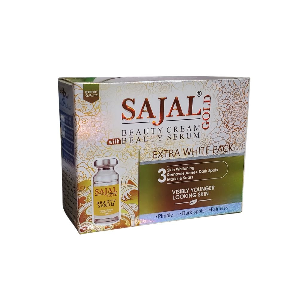 sajal gold beauty cream with beauty serum