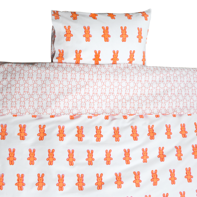 Bunny Rabbit Toddler Cot Bed Duvet Set And Cot Bedding From Lulu