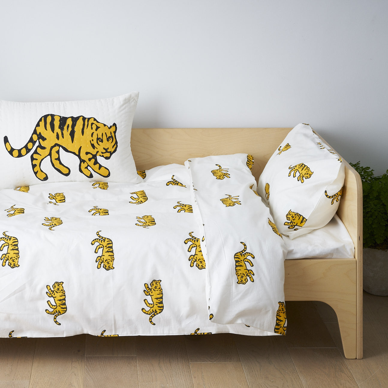 Tiger Toddler Cot Bed Duvet Set And Cot Bedding From Lulu And Nat