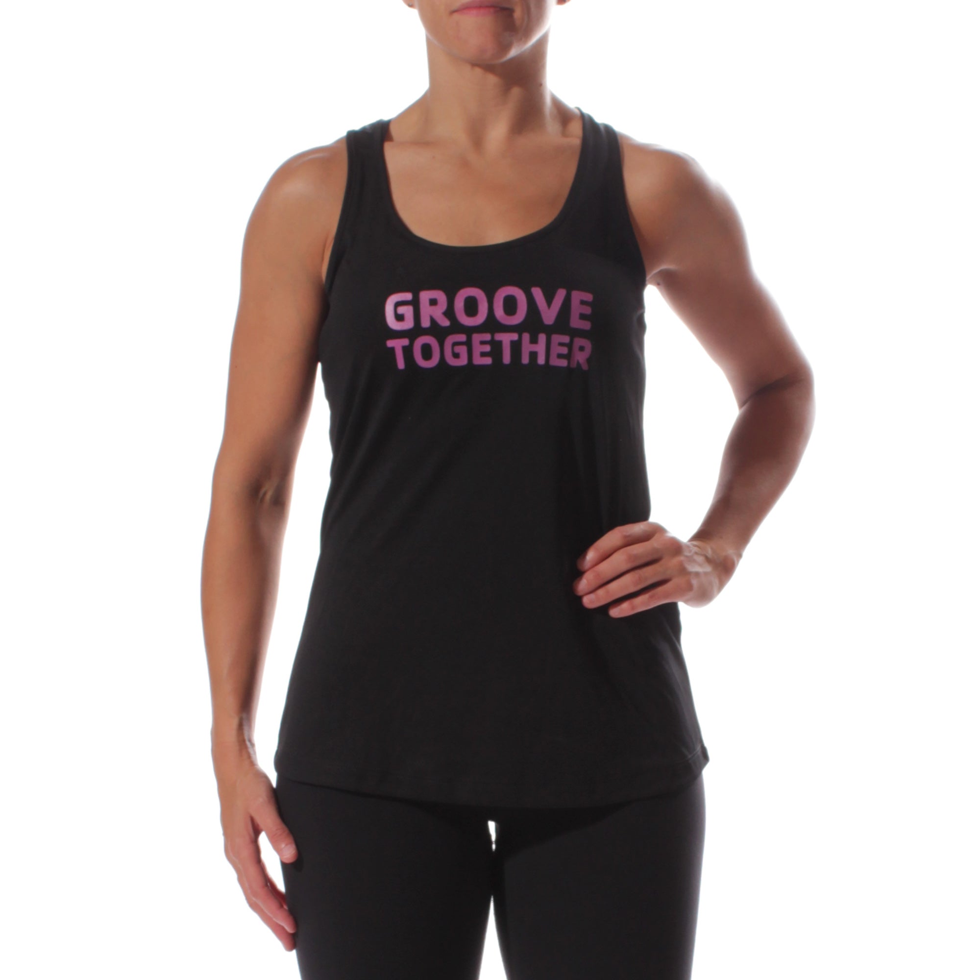 Y Groove Together Women's Sportek Program Name Training Tank – MOSSA
