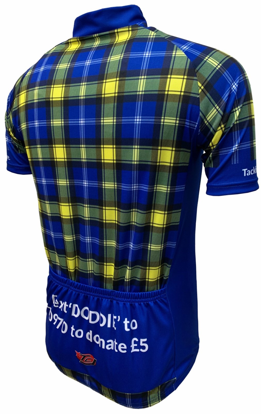 tartan cycling jersey