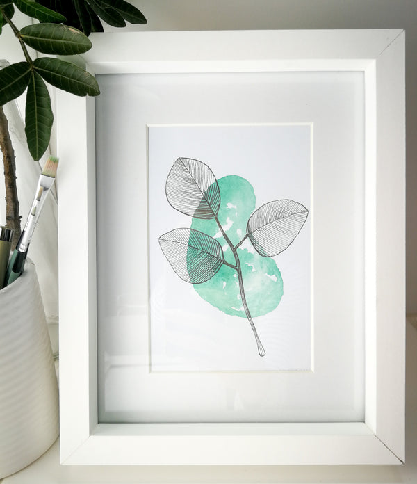 DIGITAL PRINT - BOTANICAL EMERALD