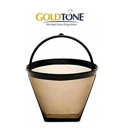 GoldTone Reusable 8-12 Cup Basket Filter fits Black & Decker Coffee  Machines and Brewers. Replaces your Black+Decker Reusable Coffee Filter and