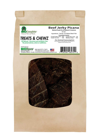 Beef Jerky Picana Filet Natural Dog Treats in Melbourne, FL