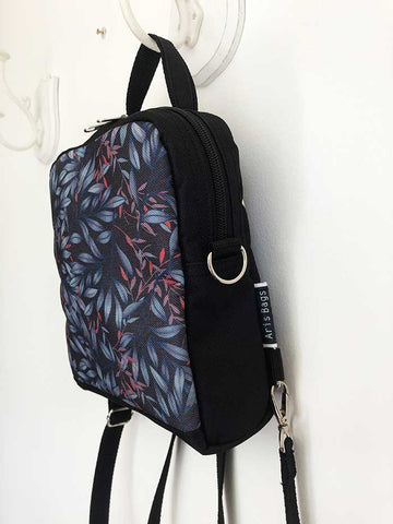 Slim style round shape backpack