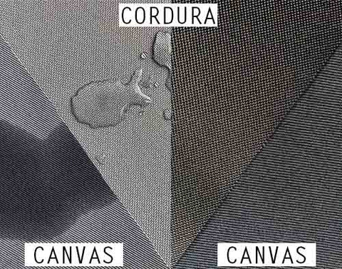 Difference between Cordura and Canvas fabric