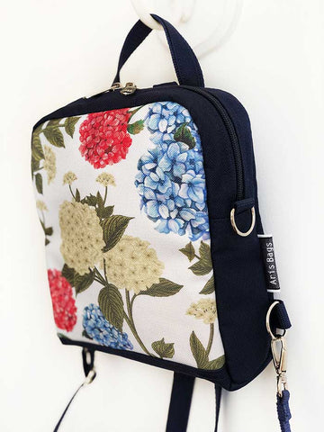 Slim style round shape backpack