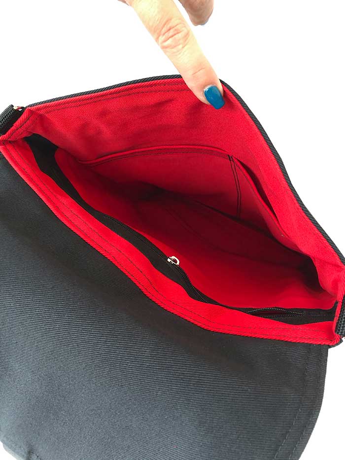 Backpack interior