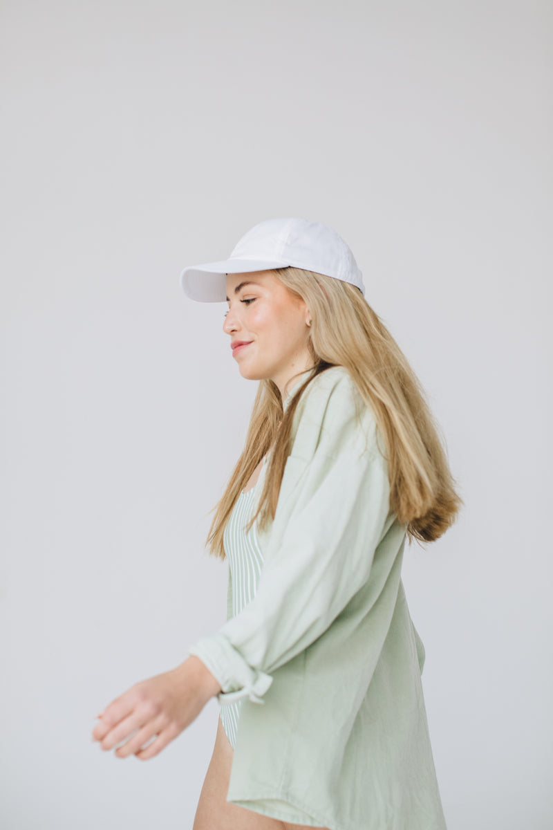 The Baseball Cap - navy, ivory, charcoal, olive, stone & pink | Freya Hats  | The Local Edit