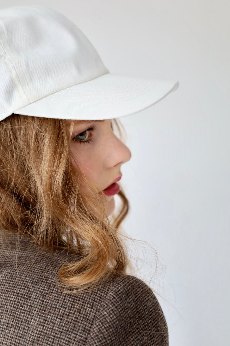 The Baseball Cap - navy, ivory, charcoal, olive, stone & pink | Freya Hats  | The Local Edit