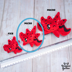 micro dragon dragonsgarden plushie size chart comparison