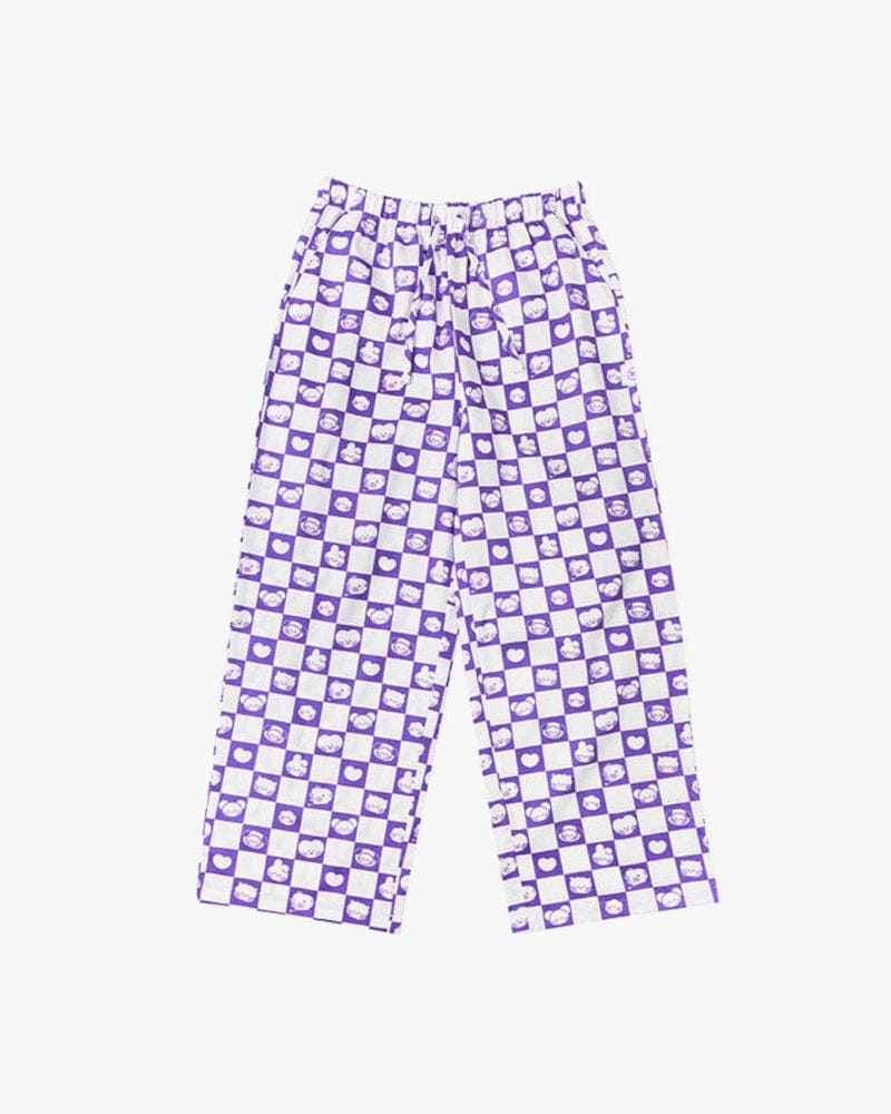 BT21 Minini MY ROOMMATE Pajama Pants #Purple | lupon.gov.ph
