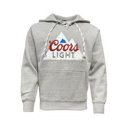 Coors 864315-large Light Cold As The Rockies T-Shirt, Gray - Large