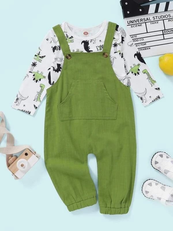 baby boy pinafore