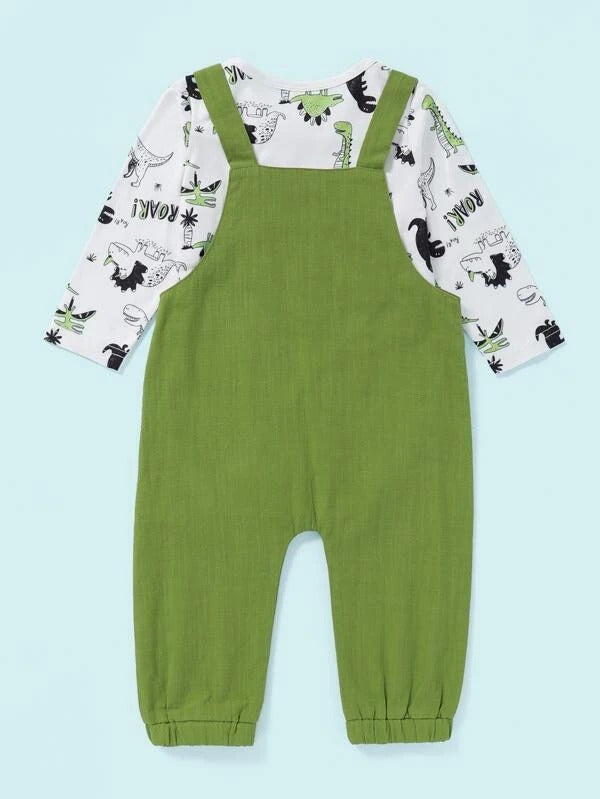 baby boy pinafore