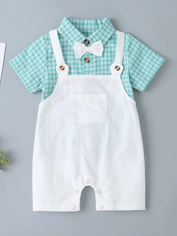 baby boy pinafore