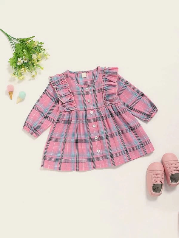 baby girl plaid shirt