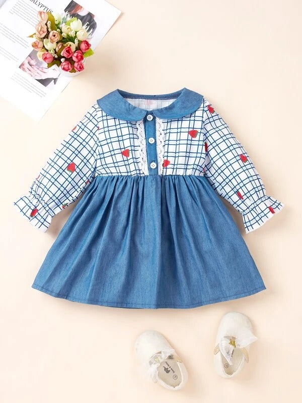 baby girl combo dress