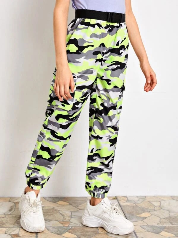 camo wind pants