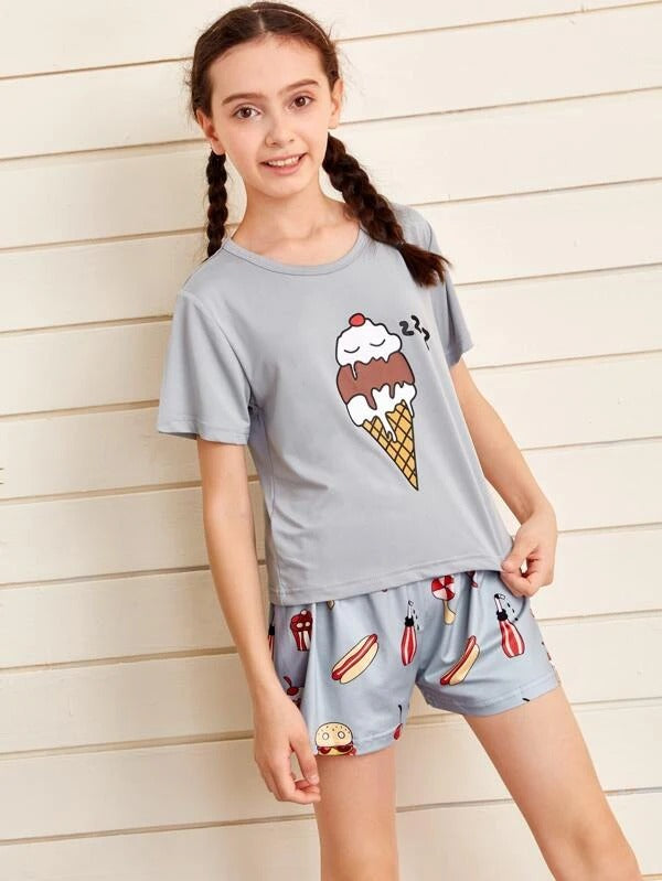 girls short pj