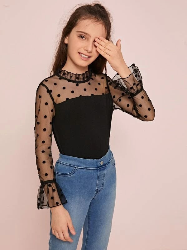 mesh yoke top