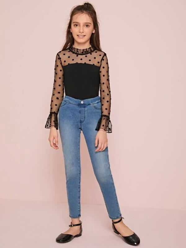 mesh yoke top