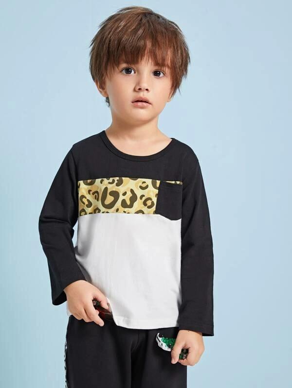 boys animal print shirts