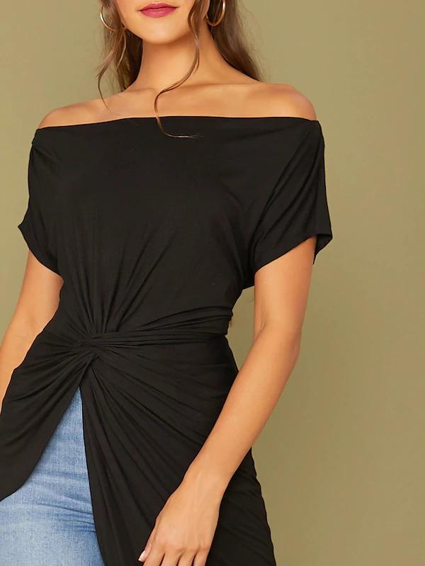 bardot top dress