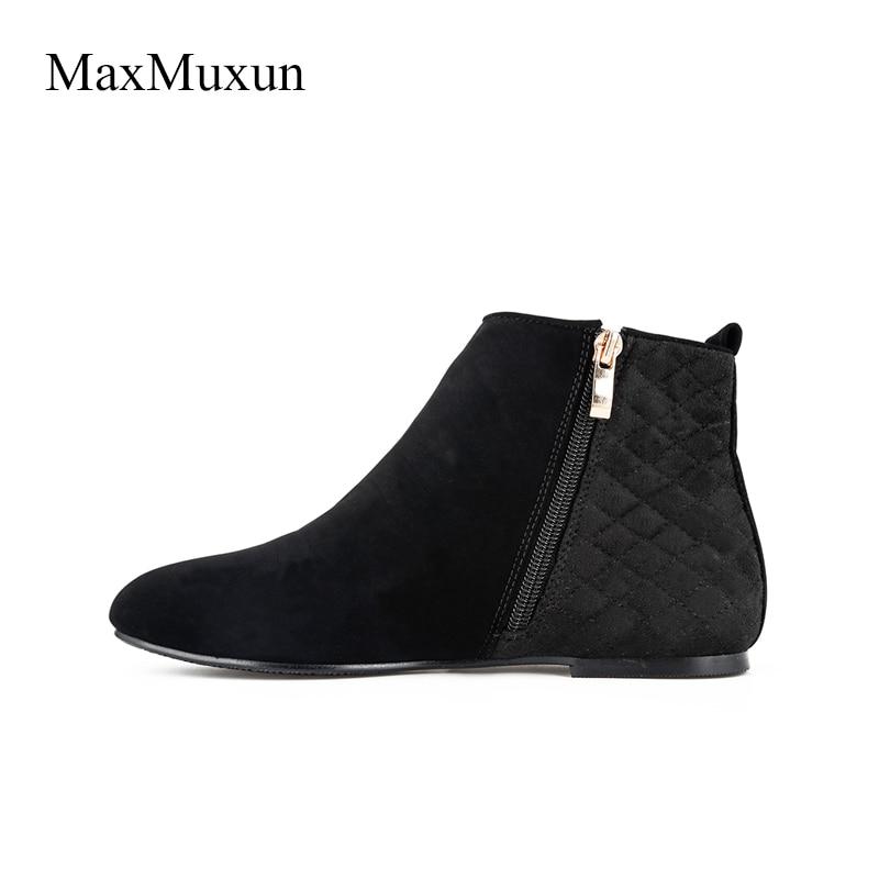 black short booties heel