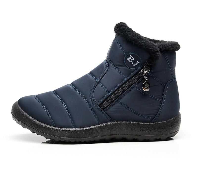 women's winter boots with side zipper