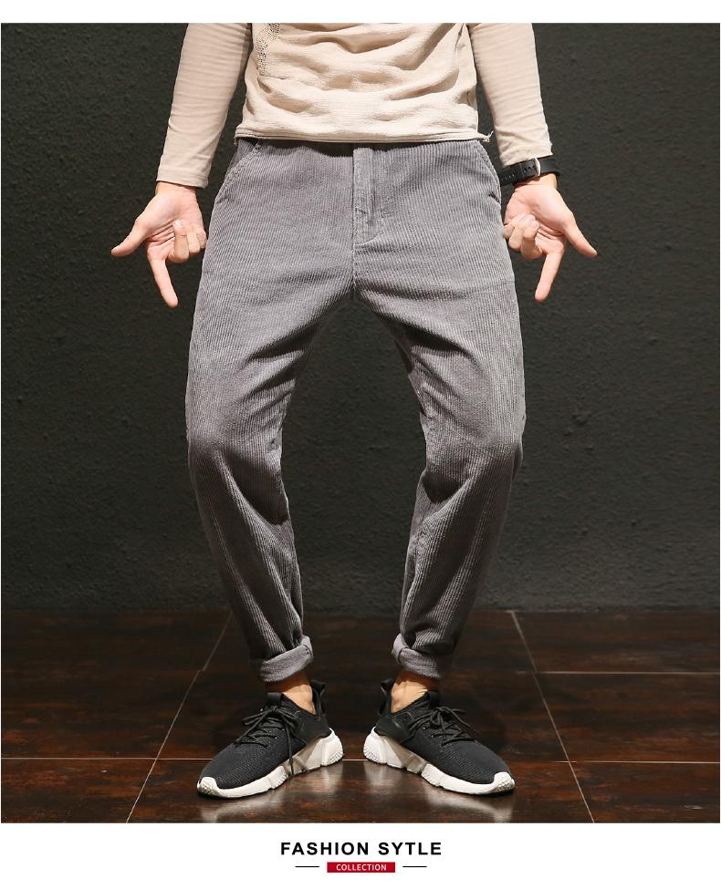 baggy corduroy pants mens