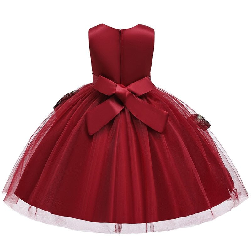 Gorgeous Toddler Girls Party Dresses Flower Princess Gown
