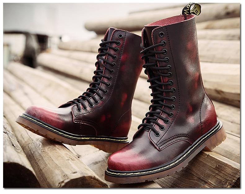 Men Boots Genuine Leather Luxury Design 