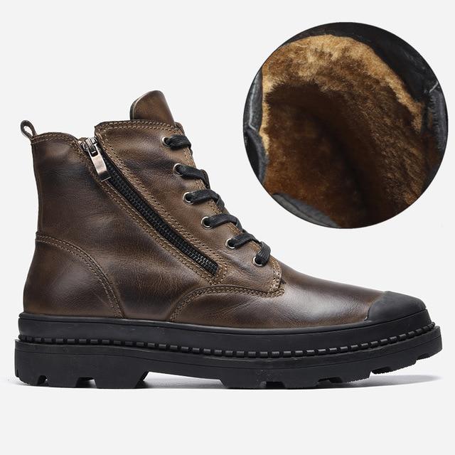 luxury steel toe boots