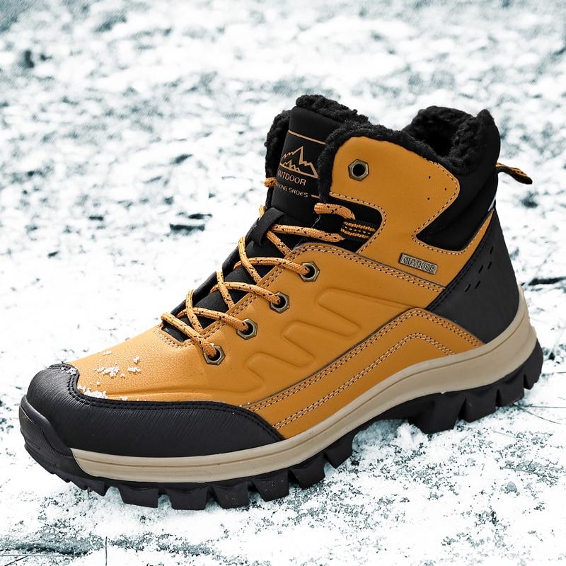 men's winter ankle snow boots