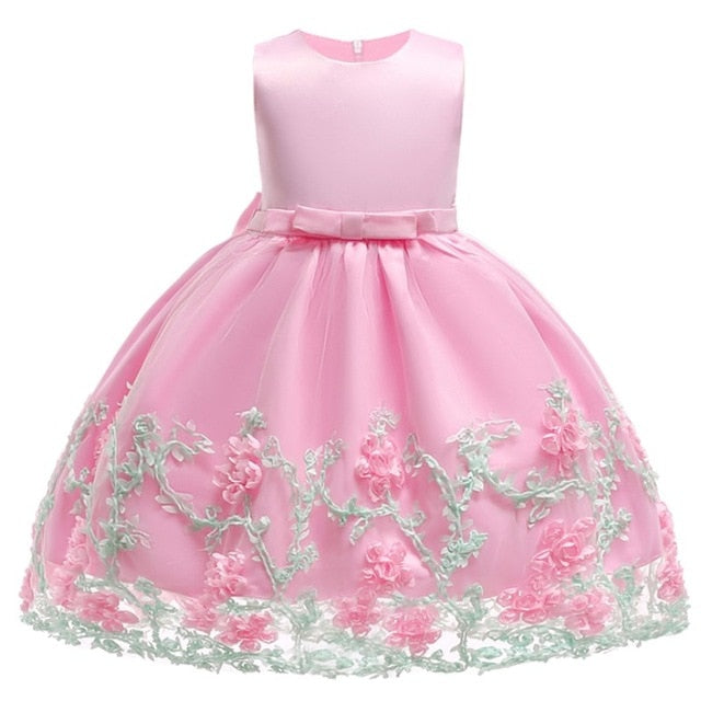 Gorgeous Toddler Girls Party Dresses Flower Princess Gown