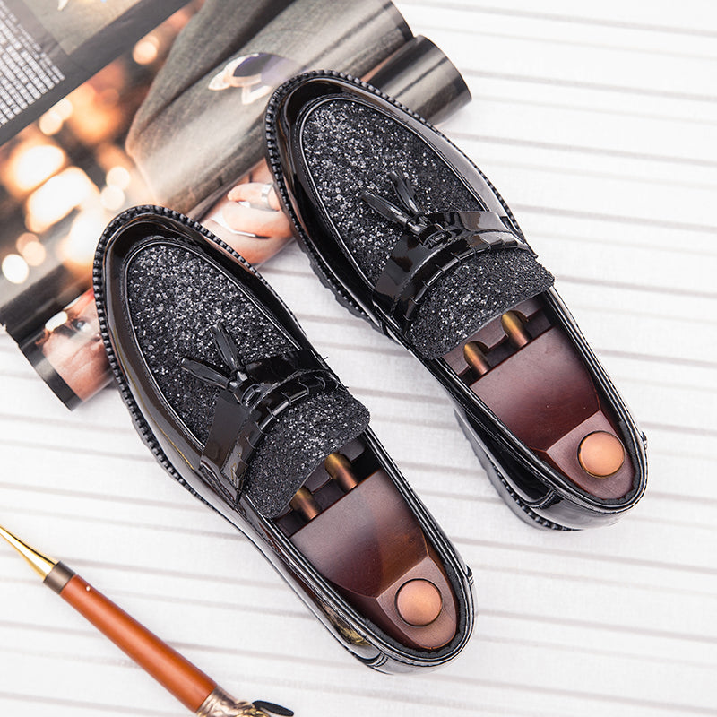 mens diamond loafers