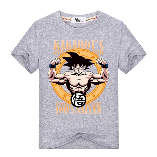 Boys Anime Dragon Ball Z 3d Printing T Shirt Kidenhouse