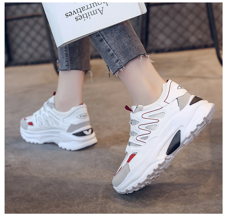 Women Casual Shoes Fashion Lace Up Air 