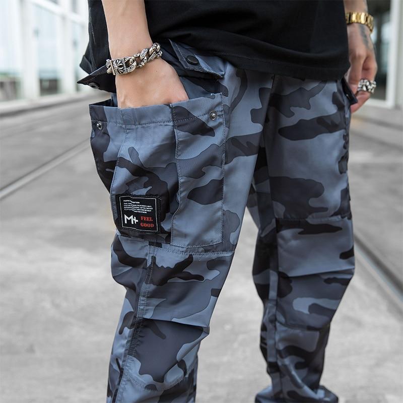 camo cargo joggers men