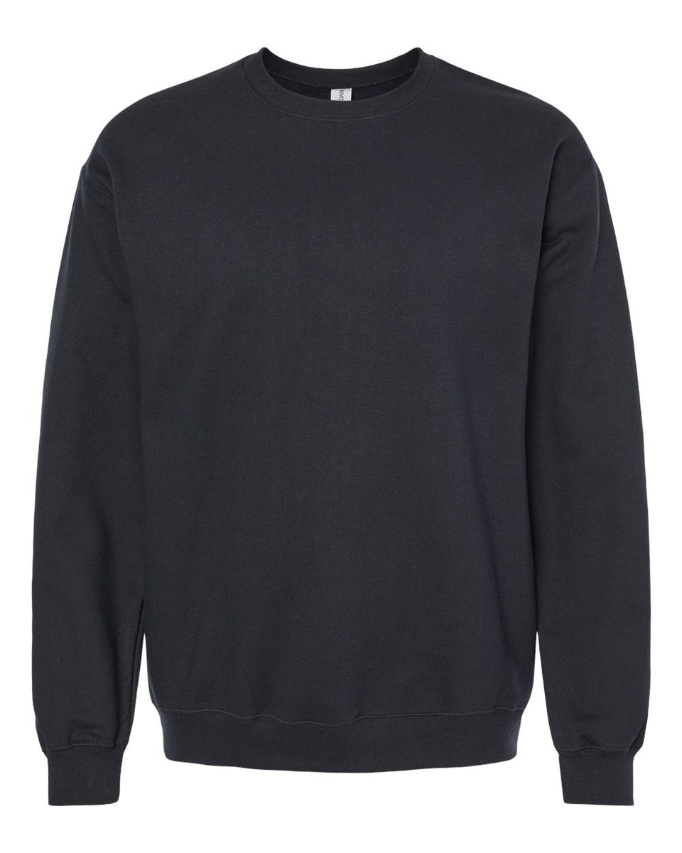 Black - Gildan - Softstyle® Crewneck Sweatshirt - SF000 | Taylored Vinyl