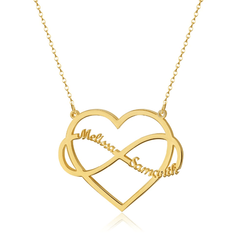 Infinity Heart Necklace | Salerk