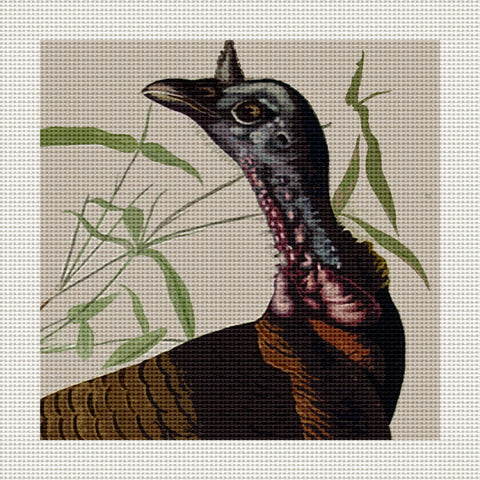 Wild Turkey, 5 x 5" Miniature