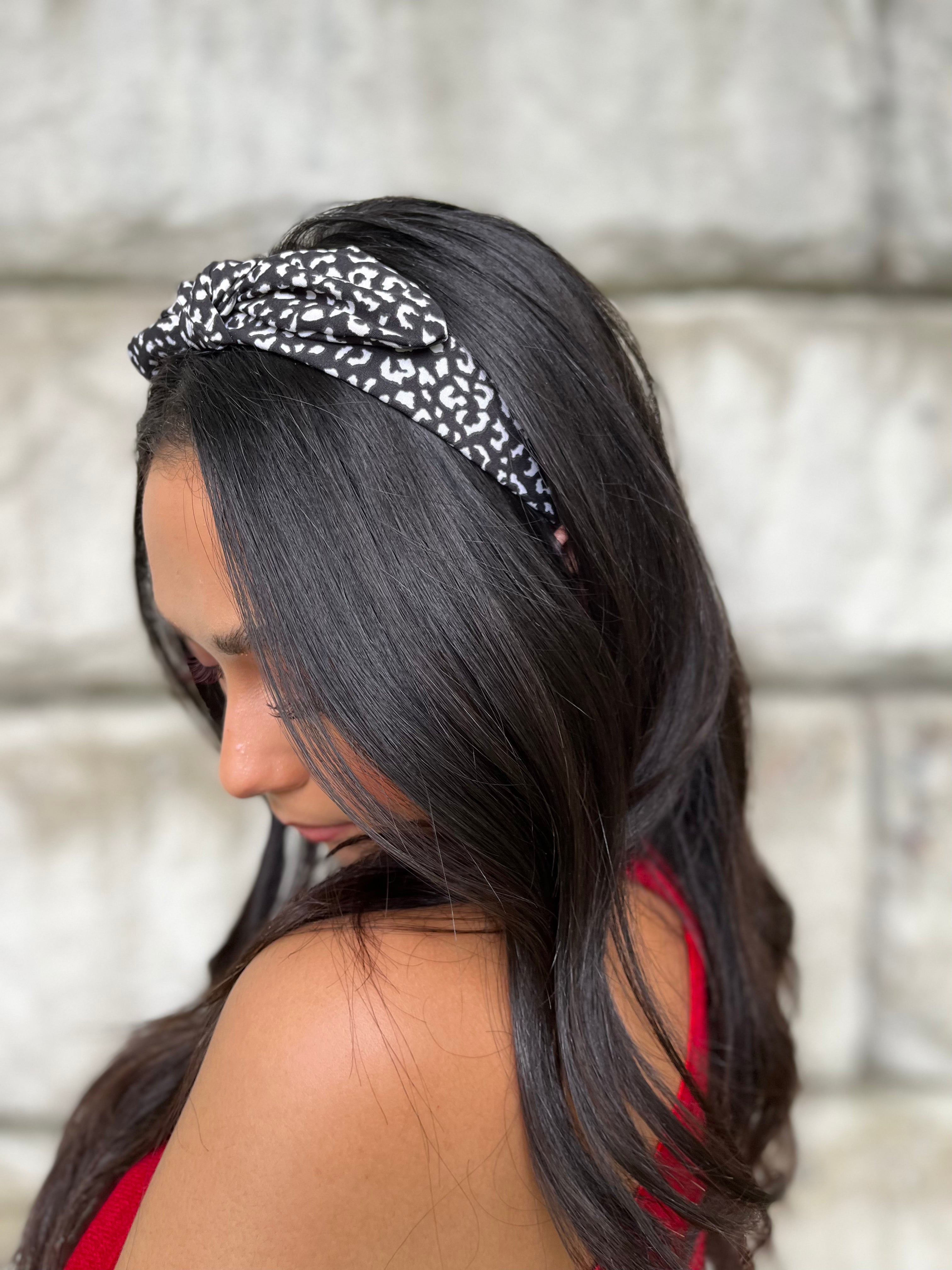 Hard Leopard Pop Headbands