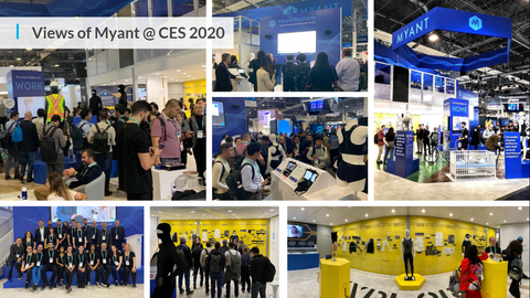 Views of Myant CES 2020